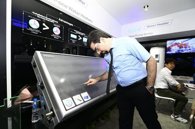 海爾太陽能 十大品牌引領者，首創無水箱技術革新家居熱水體驗